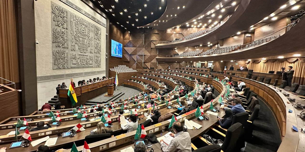 Sesión de la Asamblea Legislativa. | Foto: ALP