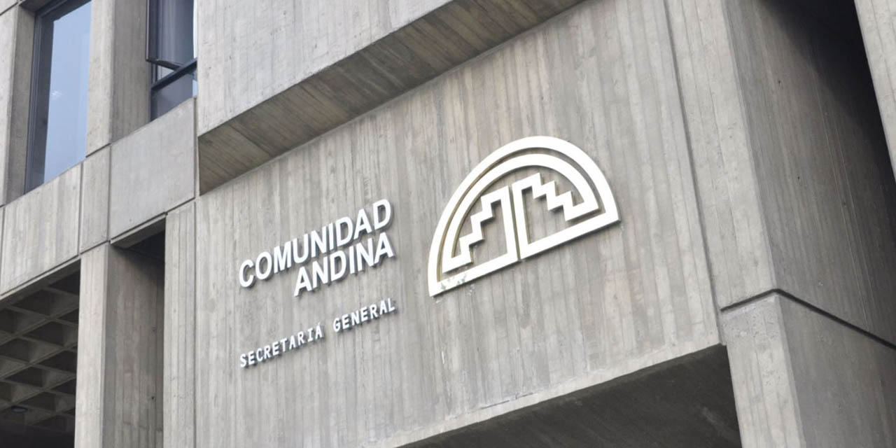 Edificio de la Secretaría General de la Comunidad Andina de Naciones (CAN) en Lima. Foto: Andina