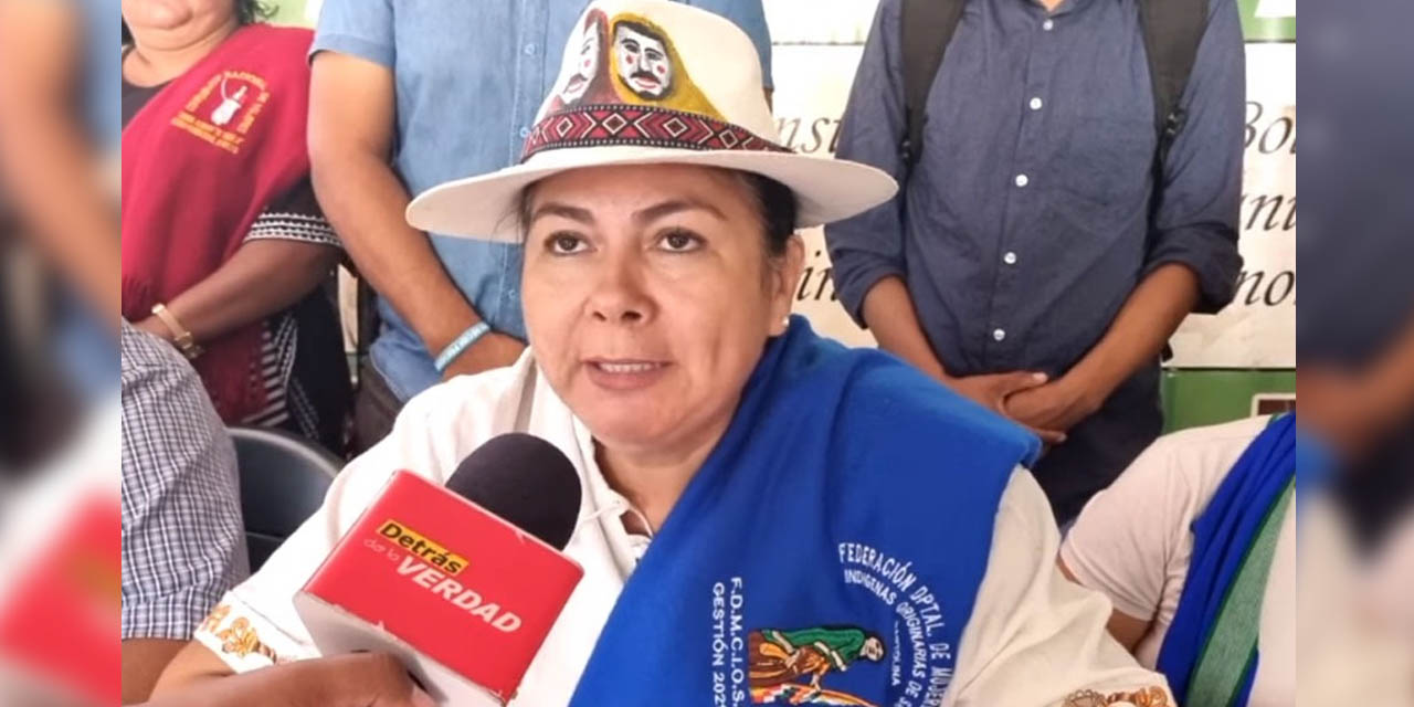 Felipa Montenegro, ejecutiva de las ‘Bartolinas’ de Santa Cruz.  | Foto: RRSS