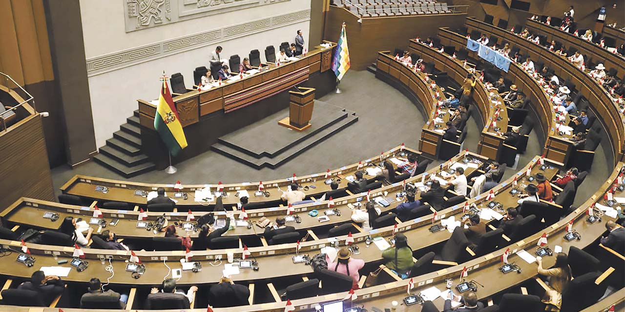 Sesión de la Asamblea Legislativa. | Foto: Archivo