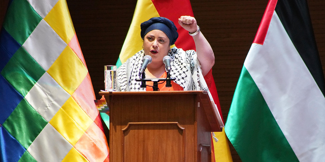 María Nela Prada: No vamos a permitir que la voz de Palestina sea silenciada