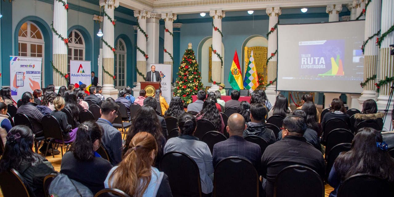 El taller “Ruta Exportadora” organizado por la Cancillería.