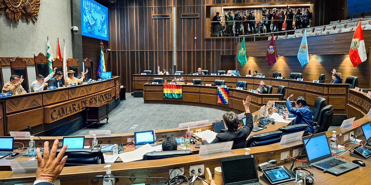 La Asamblea Legislativa no llegó a consensos respecto a la aprobación  del PGE 2024. Foto: SENADO