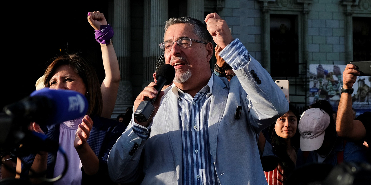 El presidente electo de Guatemala, Bernardo Arévalo de León. Foto: RRSS