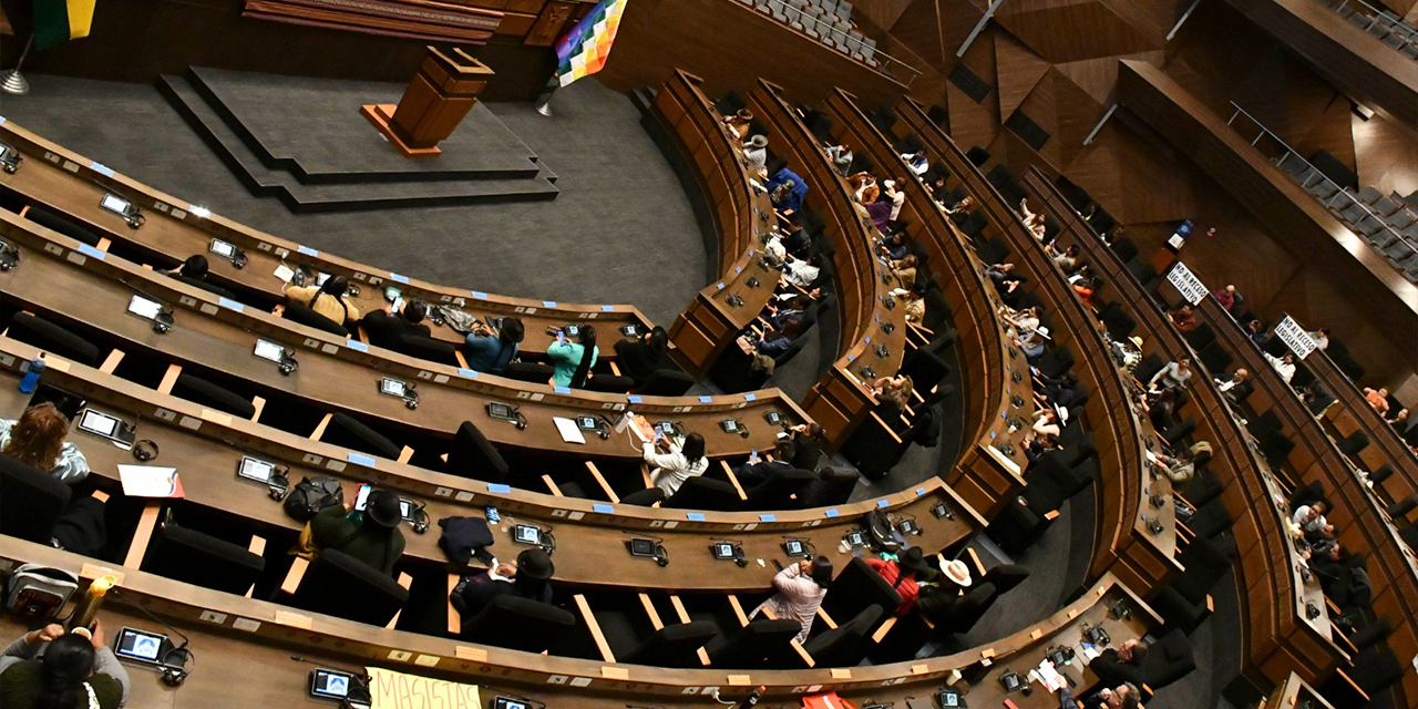 Sesión de la Cámara de Diputados. Foto:  Archivo