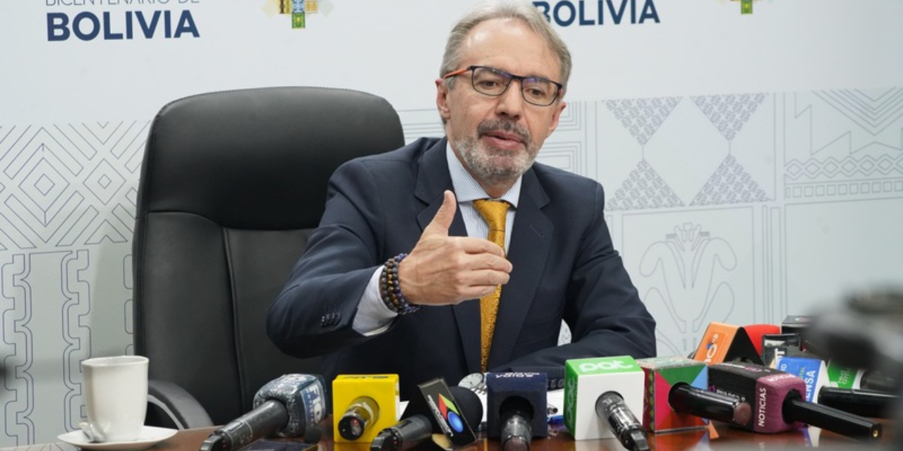 Richter asegura que Morales busca construir “una posibilidad electoral” atacando al Gobierno