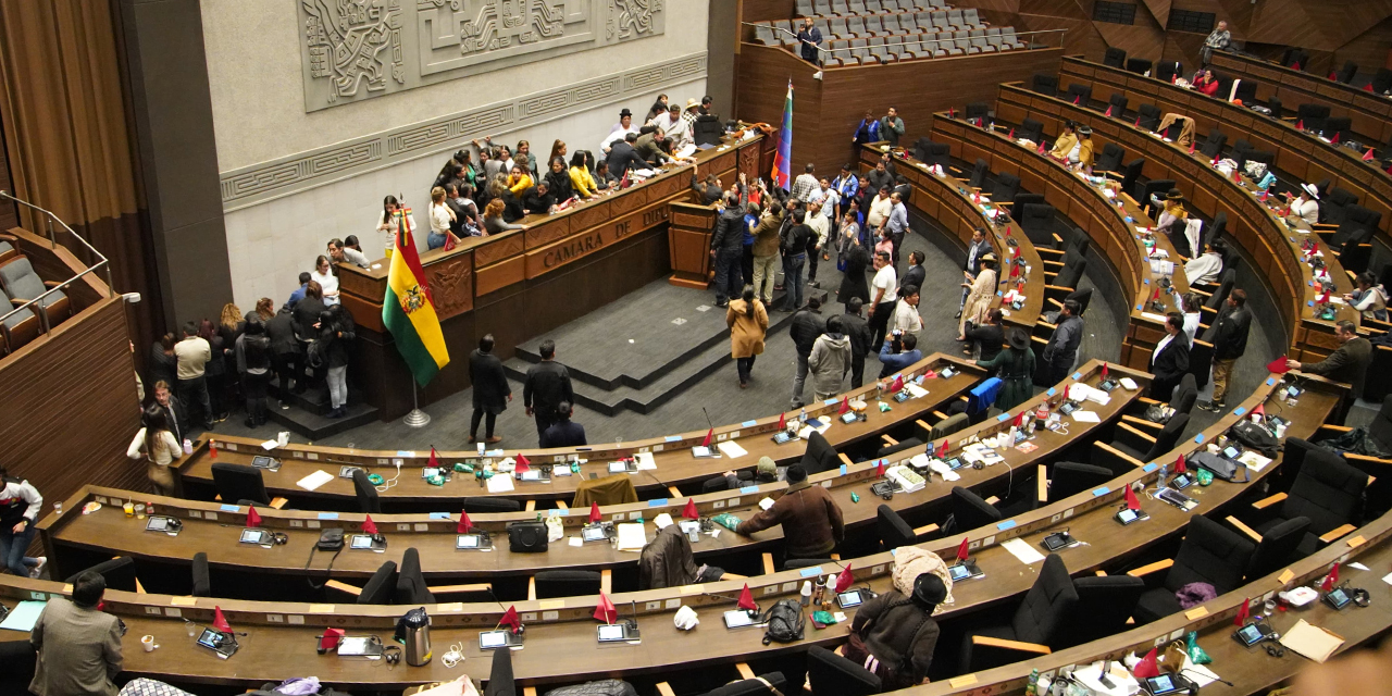 El pleno de la Cámara de Diputados.