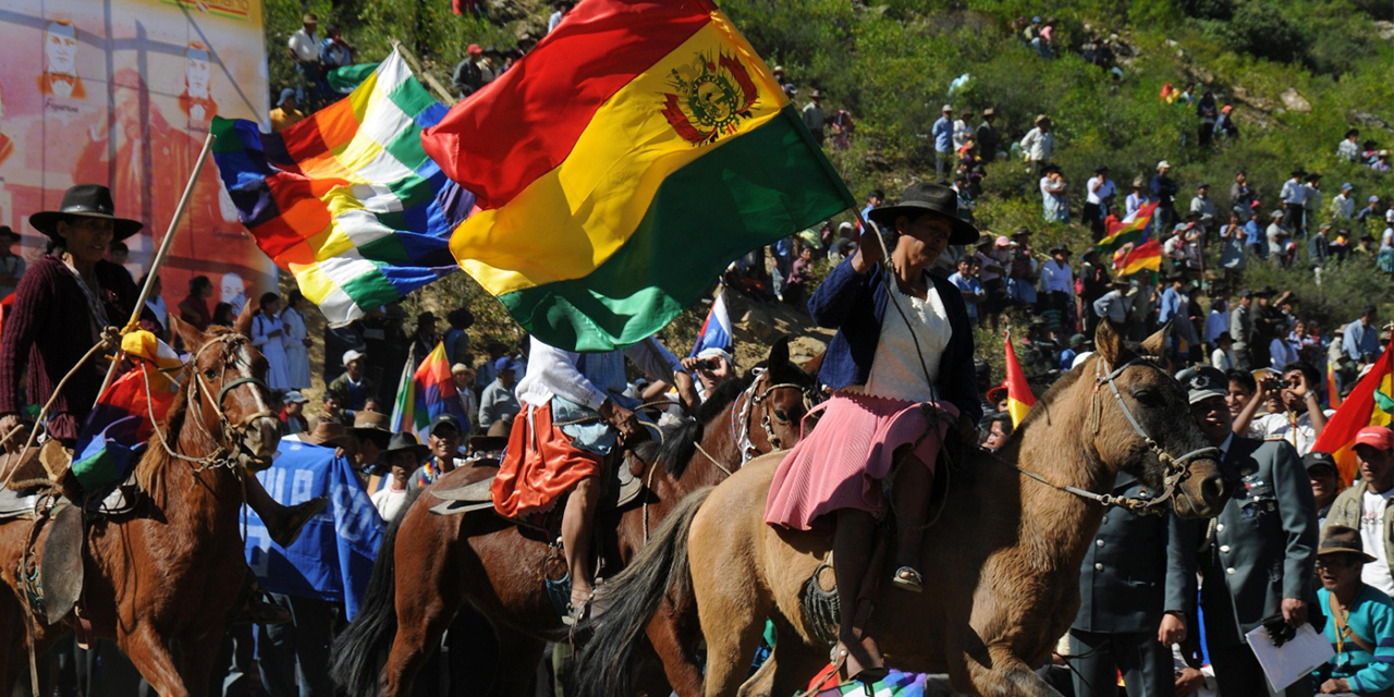 El Villar tiene su caballería que cada año honra a Juana Azurduy. Foto:AHORA EL PUEBLO