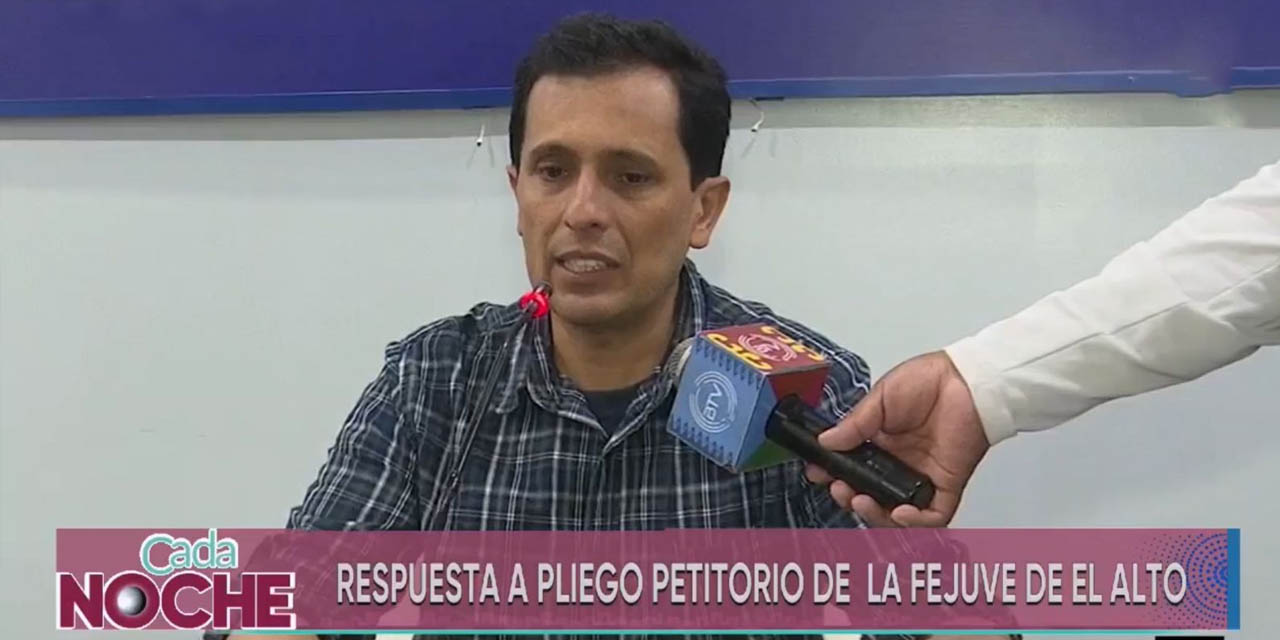 El viceministro de Transportes, Enrrique Ponce de León, en conferencia de prensa. | Foto: Captura de BTV.