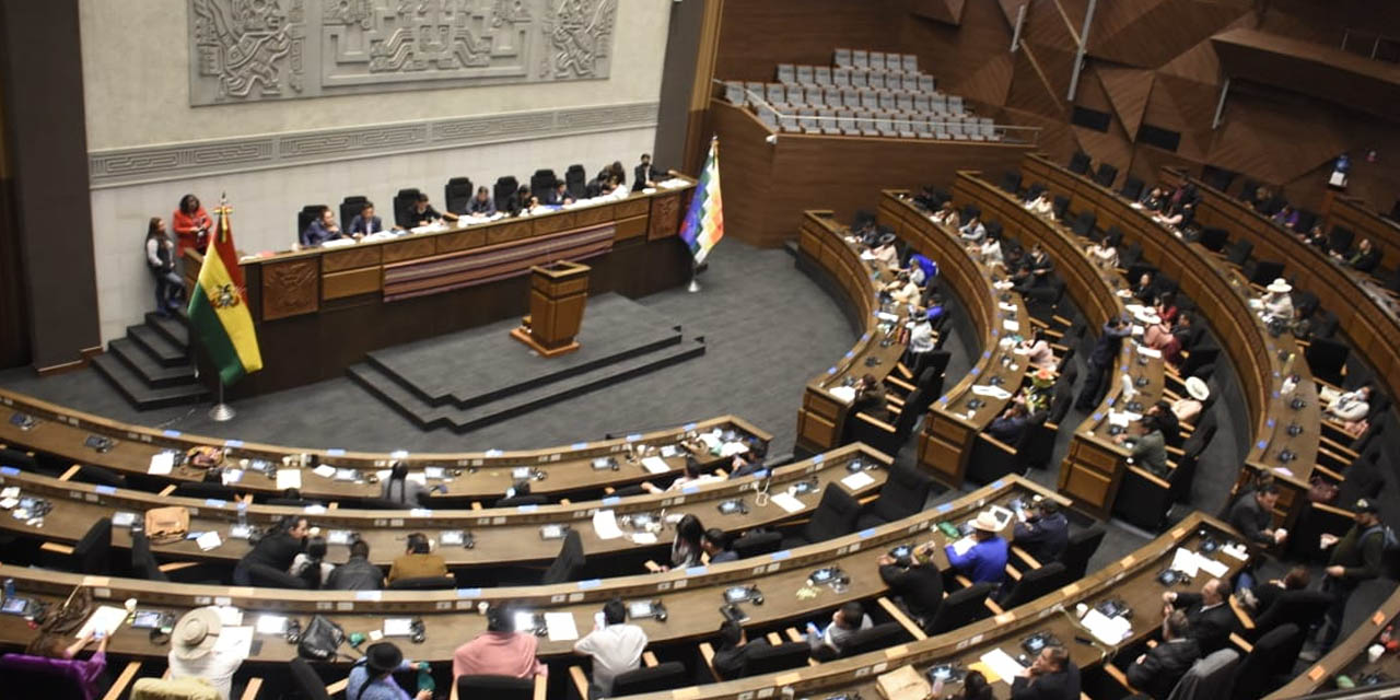 Sesión en pleno de la Asamblea Legislativa. | Foto: Archivo