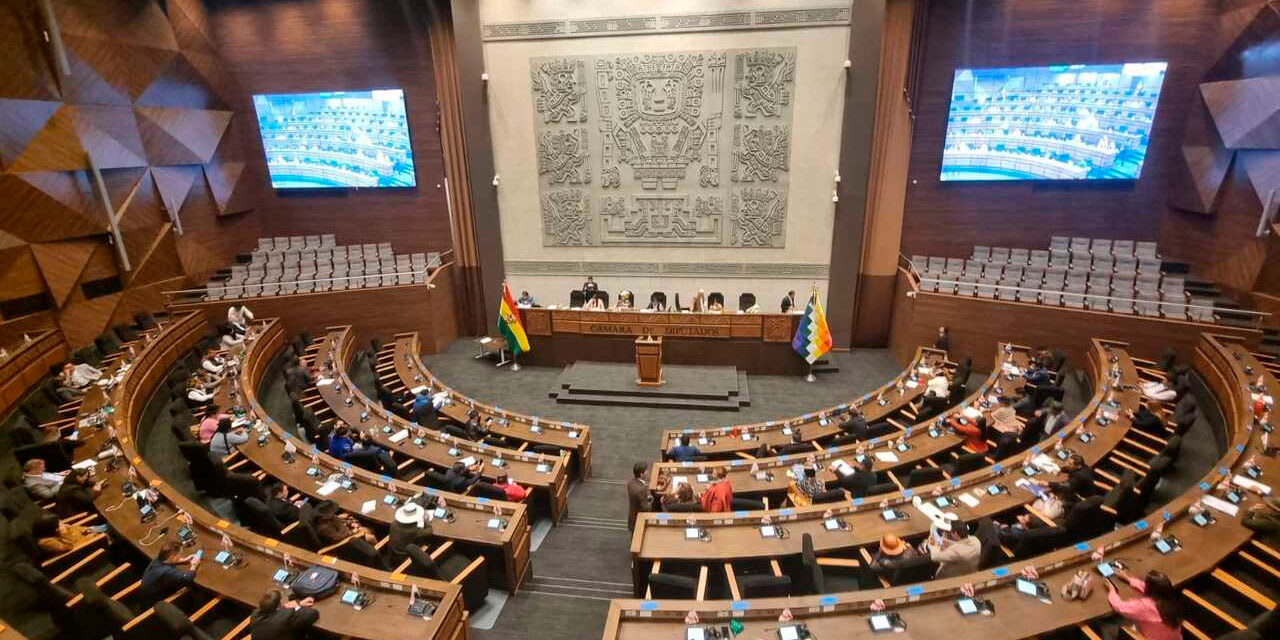 Una de las últimas sesiones de la Cámara de Diputados. Foto: Archivo