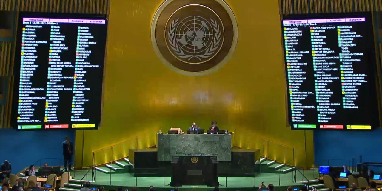 Asamblea General de la ONU. | Foto: ONU