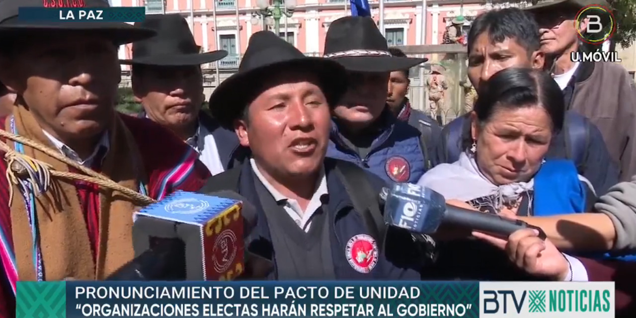 Foto: Captura Bolivia Tv.