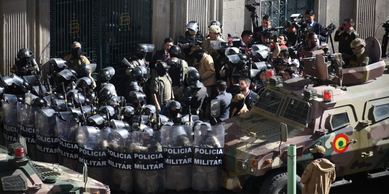 Vicepresidente denuncia a la comunidad internacional que en Bolivia hay un golpe de Estado