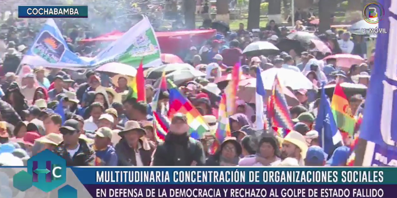 Foto: Captura Bolivia Tv.