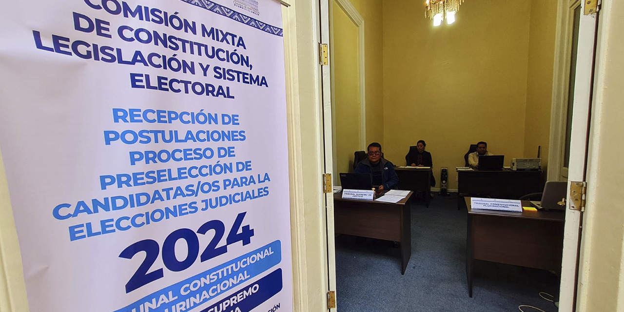 La convocatoria a las elecciones judiciales en el Legislativo.