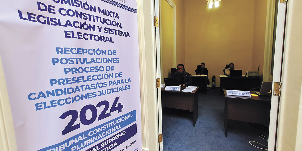 Una oficina para recibir las postulaciones a las judiciales.  | Foto: Senado