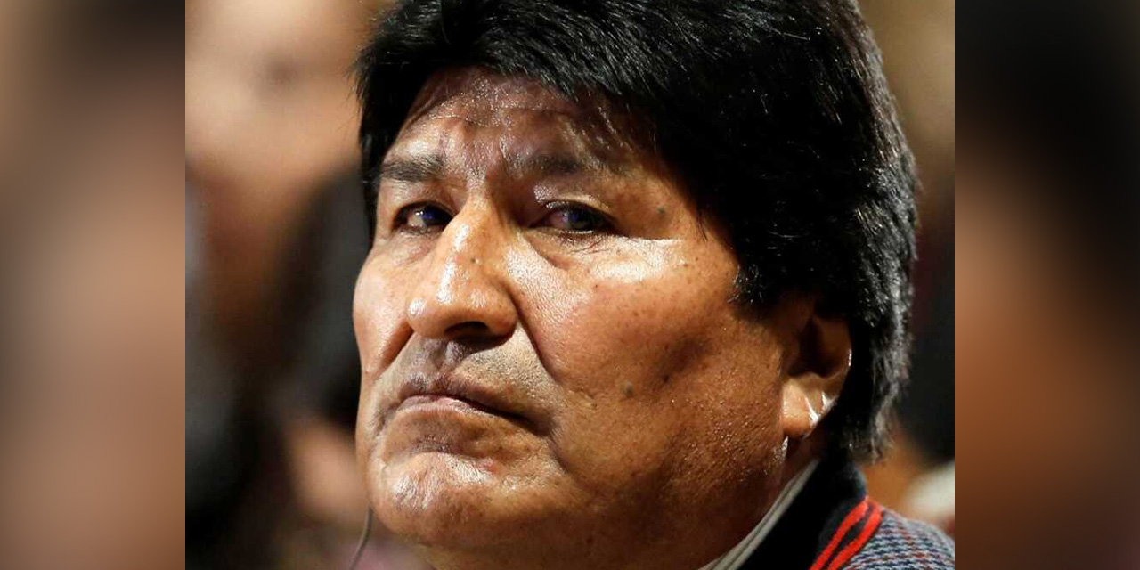 Dirigente cocalero, Evo Morales. Foto: archivo