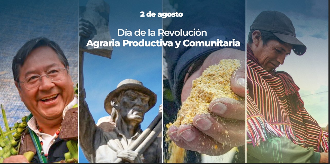 Composición Día Nacional de la Revolución Agraria Productiva y Comunitaria. Foto Presidencia