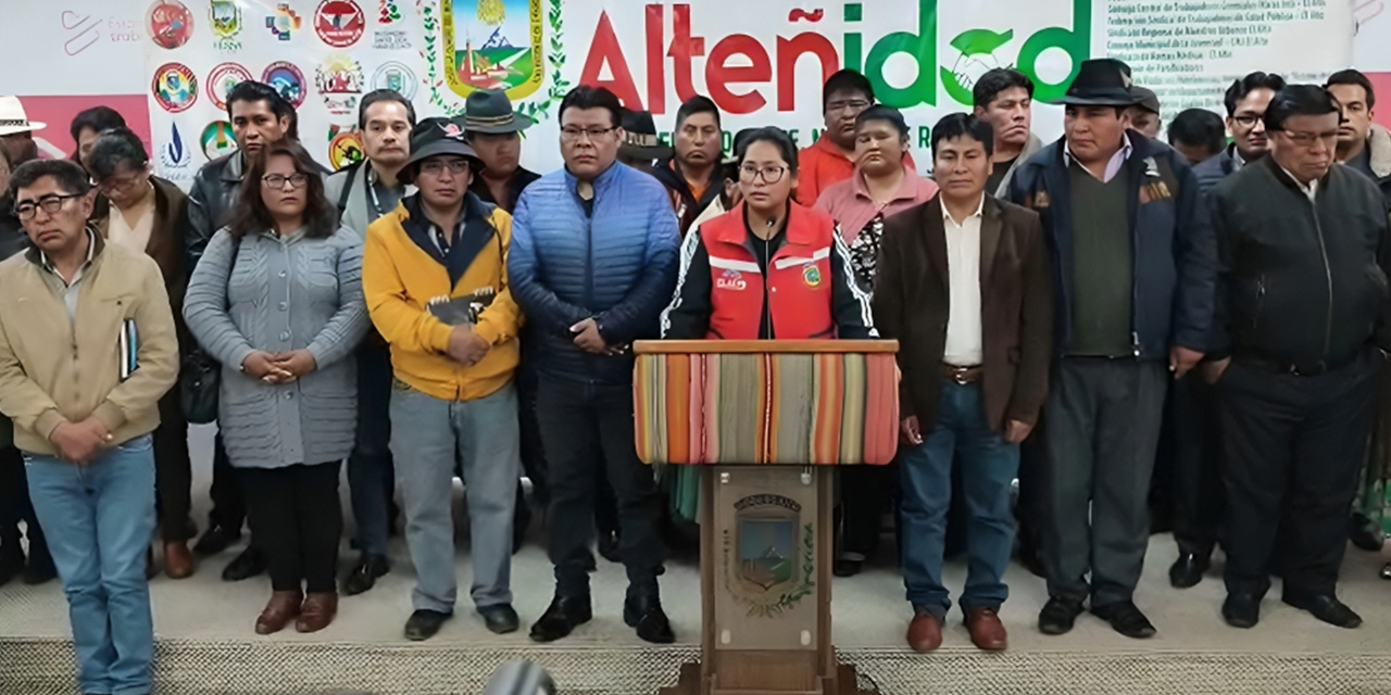 Alcaldesa de El Alto ante marcha de Evo: "Los alteños vamos a hacer respetar la democracia"