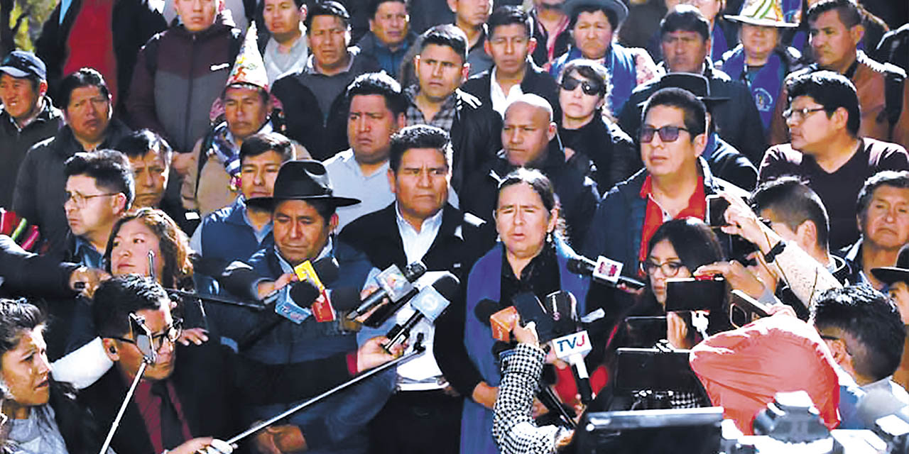 La dirigencia del Pacto de Unidad.  | Foto: Archivo