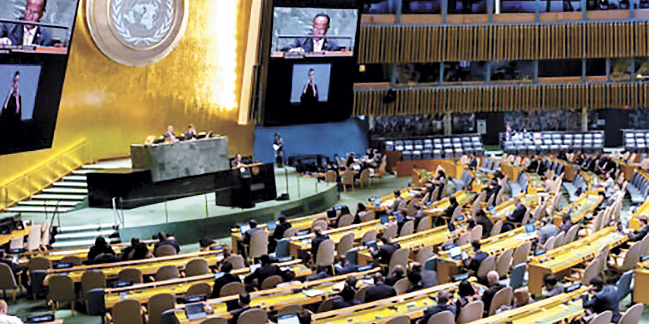 Asamblea General de la ONU. | Foto: ONU