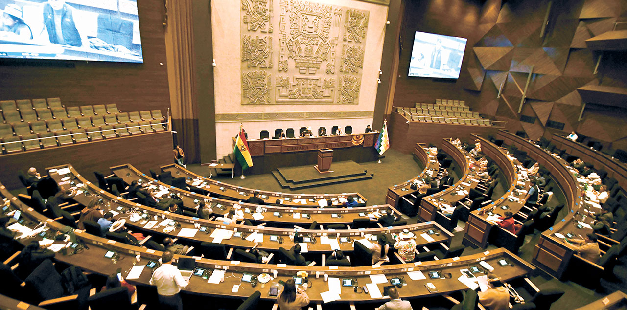 Sesión en la Cámara de Diputados. Foto: Diputados