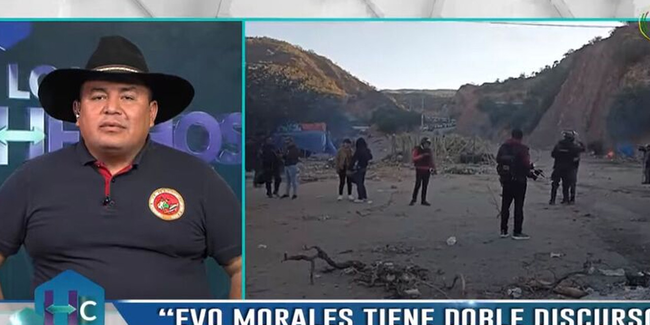 Foto: Captura Bolivia Tv.