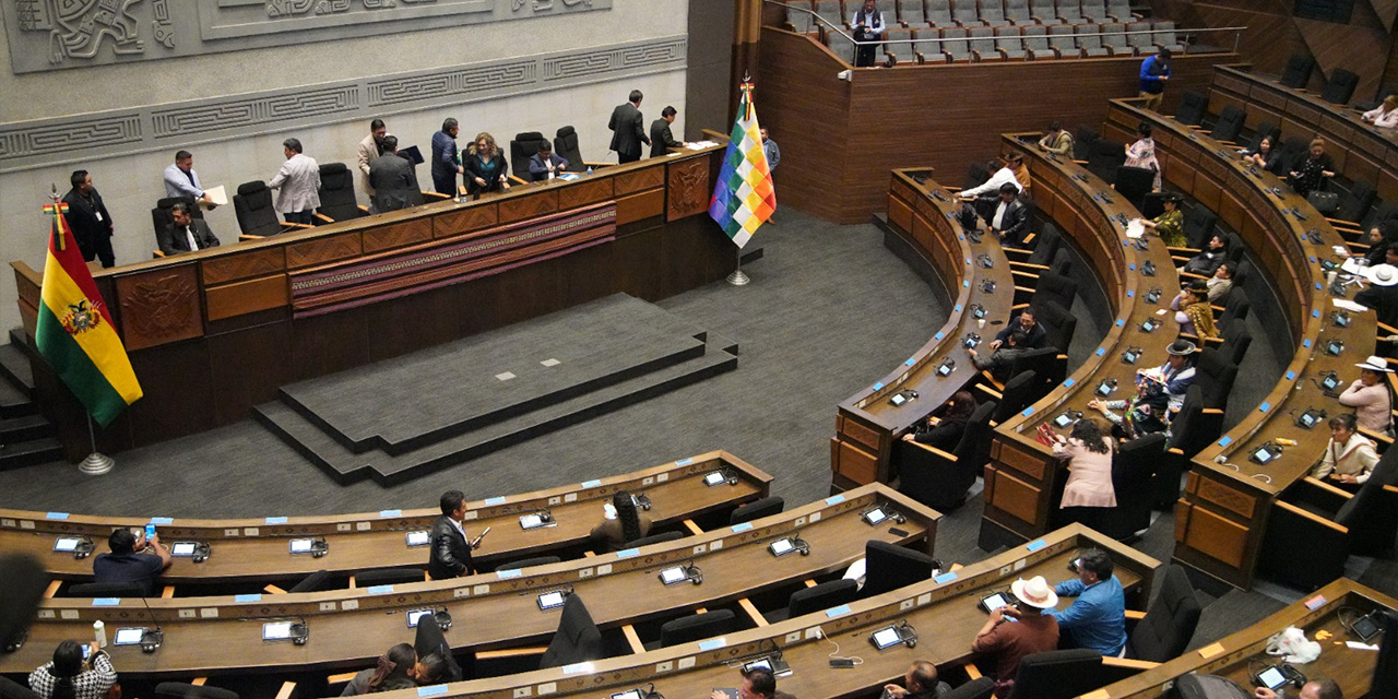 La sesión en la Asamblea Legislativa. Foto: Archivo