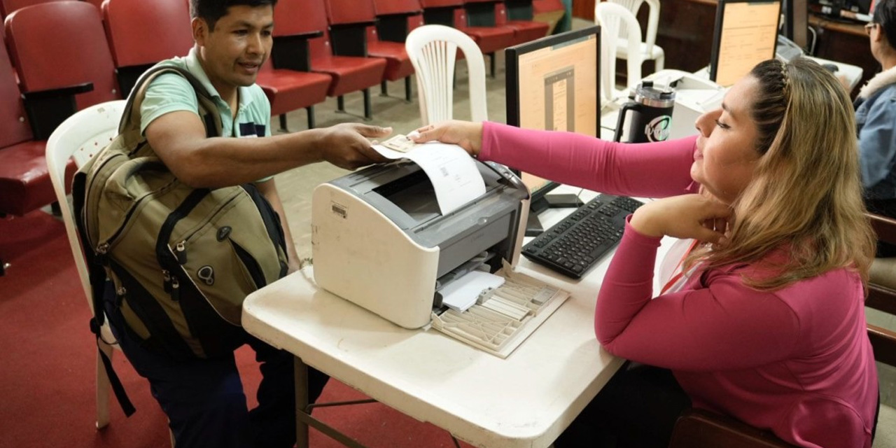 TED de Tarija emite más de 9.000 certificados de exención de sufragio 