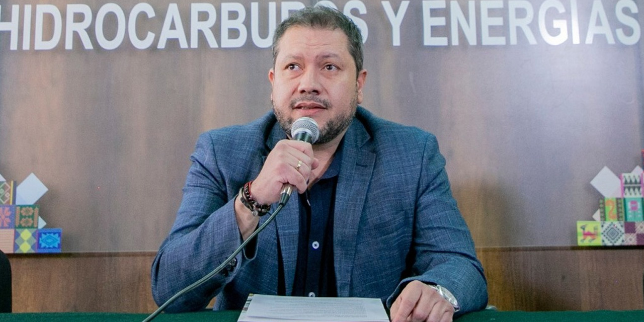 El ministro de Hidrocarburos y Energías, Alejandro Gallardo. Foto: Archivo MHyE