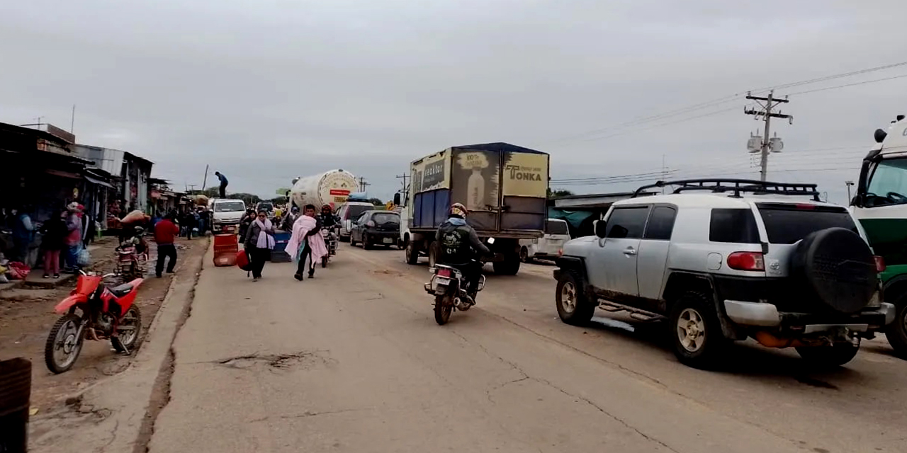 El tráfico vehicular se normalizó desde ayer.El tráfico vehicular se normalizó desde ayer.