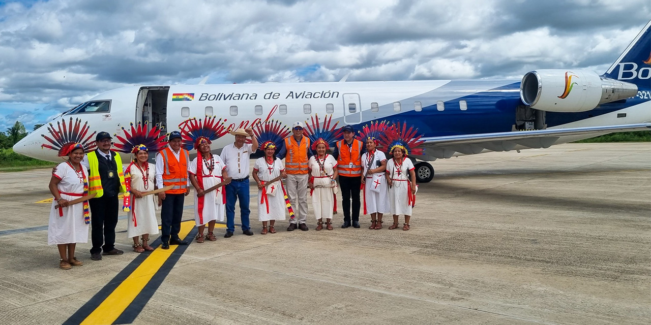 Presidente entrega mejora del aeropuerto beniano de Rurrenabaque 