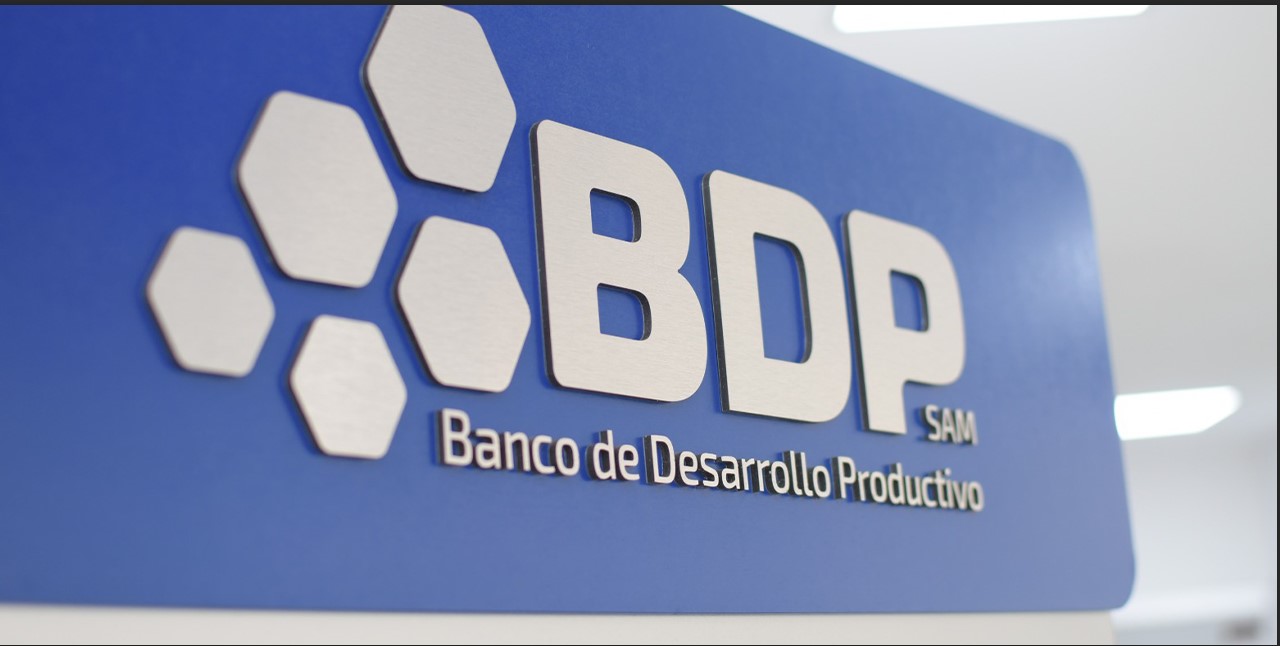 Identificación del Banco de Desarrollo Productivo. Foto BDP