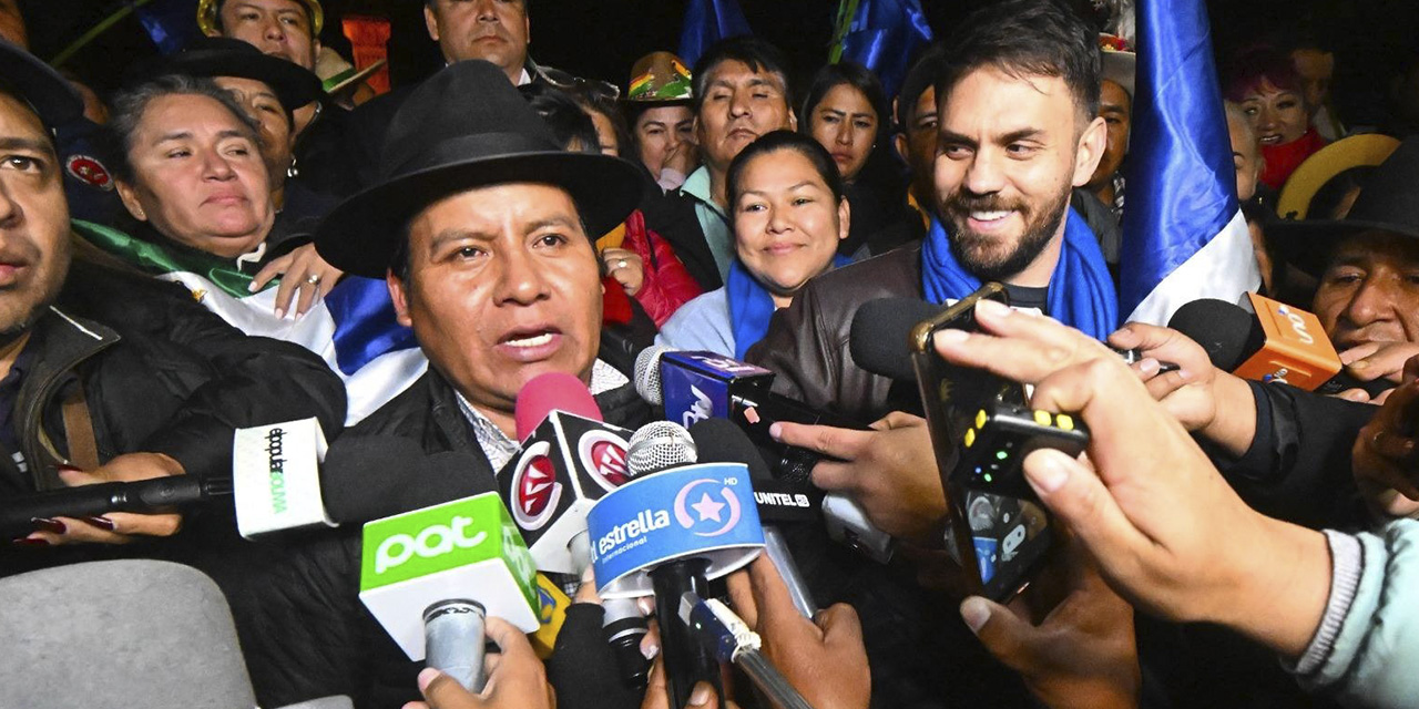 Milán Berna y Eduardo Del Castillo, el binomio del MAS.